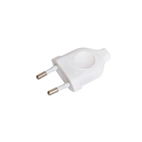 White Plug 2.5A, 2-pole